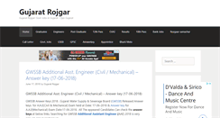 Desktop Screenshot of gujaratrojgar.org